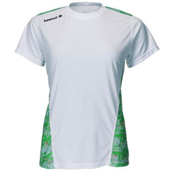 Camiseta de Manga Corta Mujer Luanvi Nocaut Fantasy Blanco (5 uds) Talla: XS características