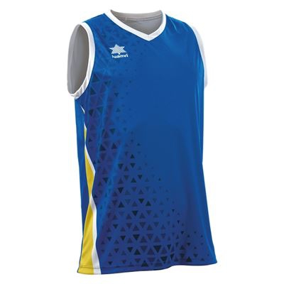 Camiseta de Tirantes Luanvi Cardiff Azul Talla: XXL