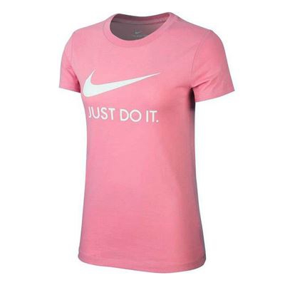 Camiseta de Manga Corta Mujer Nike NSW TEE JDI Rosa Talla L