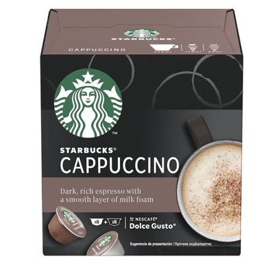 6 cápsulas Starbucks Cappuccino