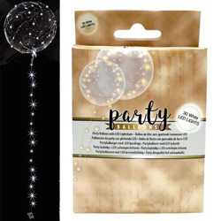 Globos con Guirnalda de Luces LED para Decoración, Luz BLanca, 3,20 cm precio