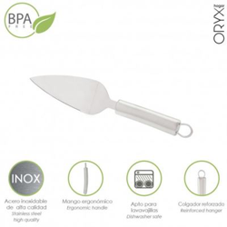 Espatula Para Tartas Acero Inoxidable 5,5 x 26,5 (Alt.) cm. características