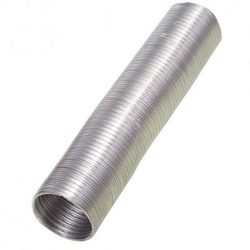 Tubo Aluminio Compacto Gris Ø 120 mm. / 5 metros en oferta