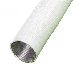 Tubo Aluminio Compacto Blanco Ø 120 mm. / 5 metros. en oferta