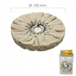 Disco Pulidor Tela Para Amoladora / Esmeriladora Ø 150 mm. en oferta