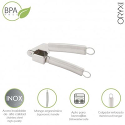 Triturador Ajos Acero Inoxidable 5 x 18 (Alt) cm. precio