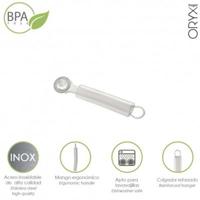 Vaciador De Frutas y Verduras Acero Inoxidable 3 x 19 (Alt.) cm.