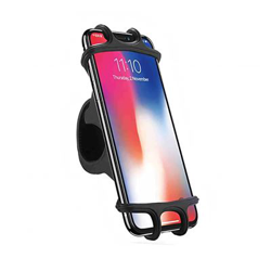 Soporte de bicicleta moto y cochecito de silicona para telefono movil características
