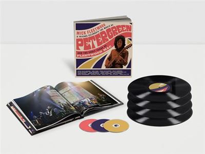 Box Set Celebrate The Music Of Peter Green And The Early Years Of Fleetwood Mac - 4 Vinilos + 2 CDs + Blu-ray + Libro