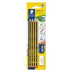 Blíster de 4 lápices Staedtler Noris