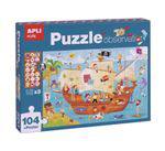 Apli Kids - Puzzle barco pirata 104 piezas precio