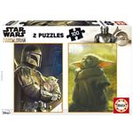 Puzzle Educa Star Wars Disney The Mandalorian 2x100 piezas