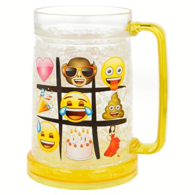 Jarra de plástico Emoji 473 ml Incoloro