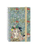 Agenda anual 2021 Finocam A7 semana vista desing collection lady características