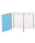 Agenda 2021 Nava semana vista small flexy Light blue características