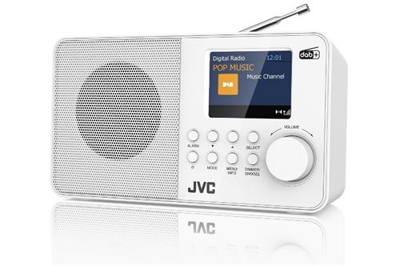 Radio despertador JVC RA-F39W-DAB Blanco