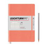 Libreta A5 Leuchtturm 1917 Bellini Pautado - Tapa blanda características