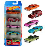 Pack de 5 coches Hot Wheels Mattel 1806 - Varios modelos características