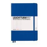 Libreta A5 Leuchtturm 1917 Medium tapa dura lisa azul real