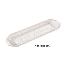 Bandeja Luxe Rectangular, Hega, 46cm características