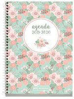 Agenda Miquelrius 2019/20 Semana Vista + Mes Vista Floral Catalán