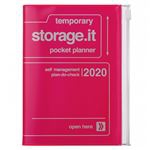 Agenda 2020 Mark's A6 Storage.it Rosa Neon