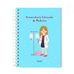 Libreta A5 Universitaria Estresada Medicina en oferta