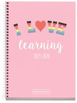 Agenda Miquelrius 2019/20 Semana Vista Love Catalán precio