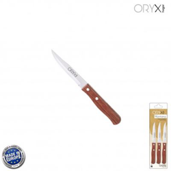 Cuchillo Montana Patatero Hoja Acero Inoxidable 9 cm. Mango madera (B características