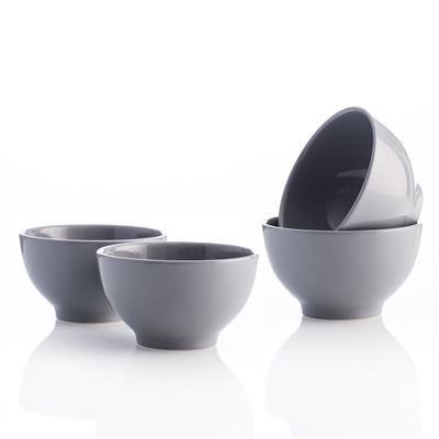 Set 4pc Bols Benetton Loza color Gris