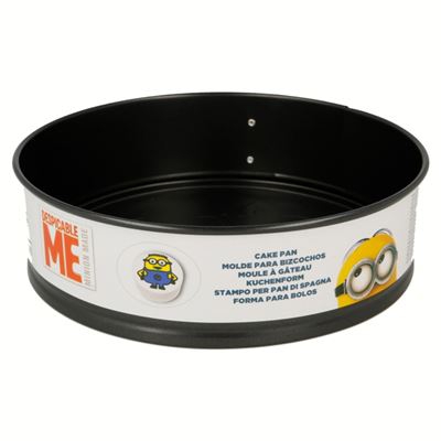 Molde repostería de acero inoxidable Minions Negro