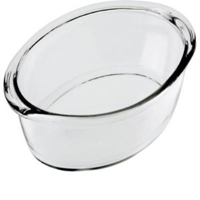 Fuente Oval 36x22.8x6.9cm 2.5l con Tapa. Apto Para Horno (sin Tapa)