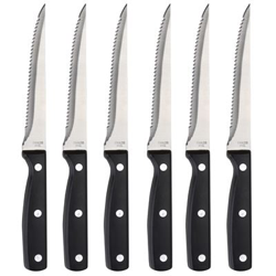 Set 6pc cuchillos carne Renberg Acero Inoxidable características