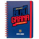 Agenda escolar Erik 2019|20 Semana vista F. C. Barcelona  Azul