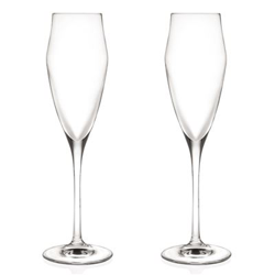 Set 2 pc copas Flauta Bergner Wine MP Cristal características