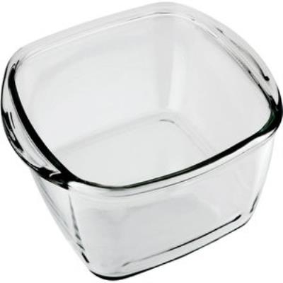 Fuente Cuadrada 27.1x24.1x7.8cm 2.4l con Tapa. Apto Para Horno (sin Tapa)