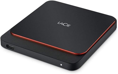 Disco duro portátil Lacie Portable SSD 500GB Negro