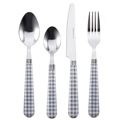 Set 24pc cubertería Renberg Signature Acero Inox