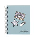 Libreta Jordi Labanda stickers A6 cuadriculada precio