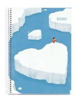 Agenda Miquelrius 2020 Día por página Plus Espiral Iceberg