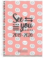 Agenda Miquelrius 2019/20 Semana Vista + Mes Vista See you Catalán en oferta