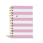 Libreta Busquets A6 wiro lisa rayas