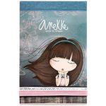 Minibloc encolado Anekke Moon de 90 hojas azul precio