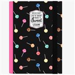 Agenda fotográfica 2019-20 Legami pequeña semana vista Lollypop negra