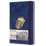 Libreta Moleskine Rolling Stones Large Flock Pautado - Ed Limitada características