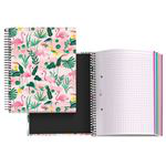 Cuaderno Miquelrius Flamingo A5 140 hojas cuadrícula características