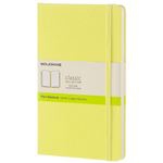 Libreta Moleskine Plain Notebook Large AmariLargeLargeo Liso