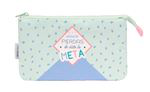 Estuche triple Erik Amelie Pastel Collection características