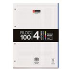 Hojas de recambio Miquelrius 100 hojas 4 anillas 4 colores