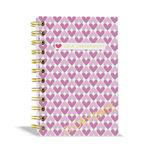 Libreta Busquets A6 wiro lisa corazones en oferta